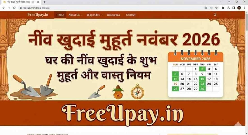 Neev Khudai Muhurat November 2026