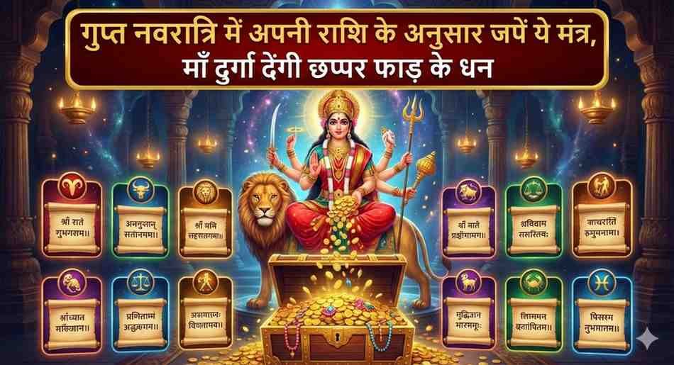 Gupt Navratri 2026 Rashi Anusar Mantra