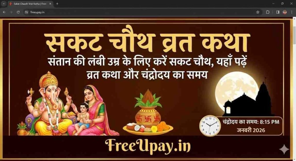 Sakat Chauth Vrat Katha