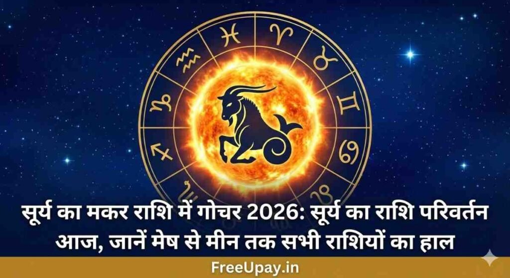 Surya Ka Makar Rashi Me Gochar 2026
