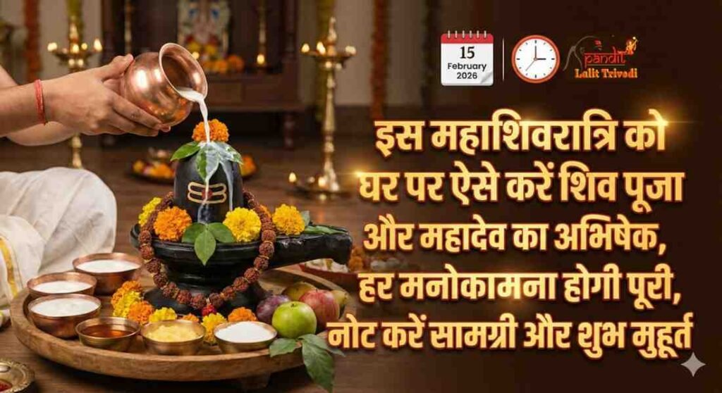 Mahashivaratri Puja Vidhi 2026