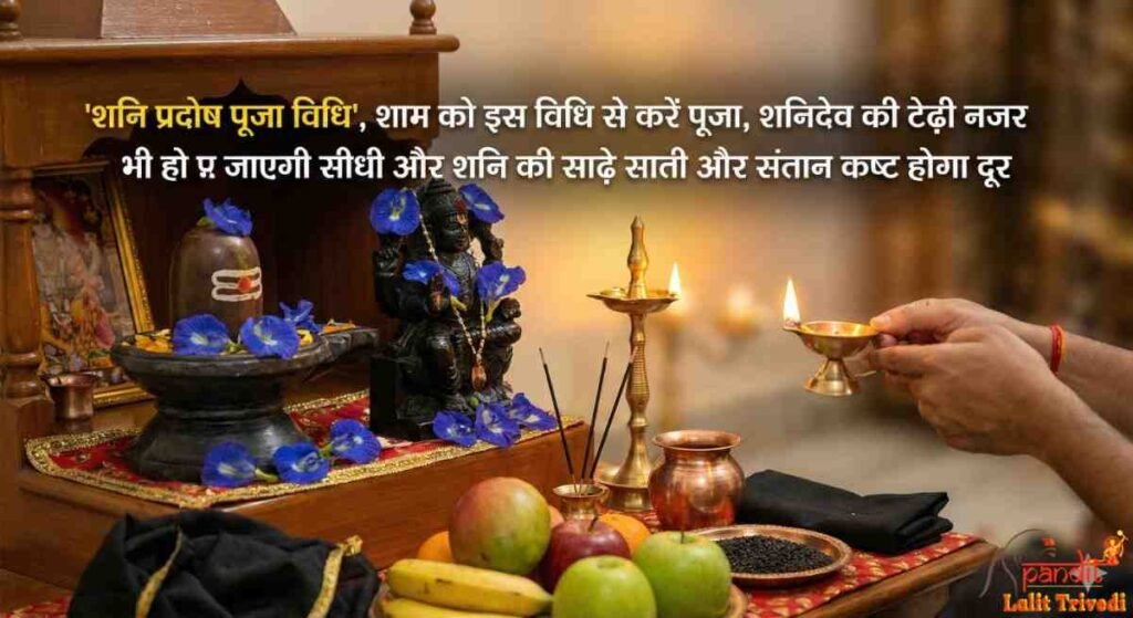 Shani Pradosh Puja Vidhi