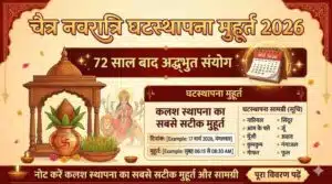 Chaitra Navratri Ghatasthapana Muhurat 2026