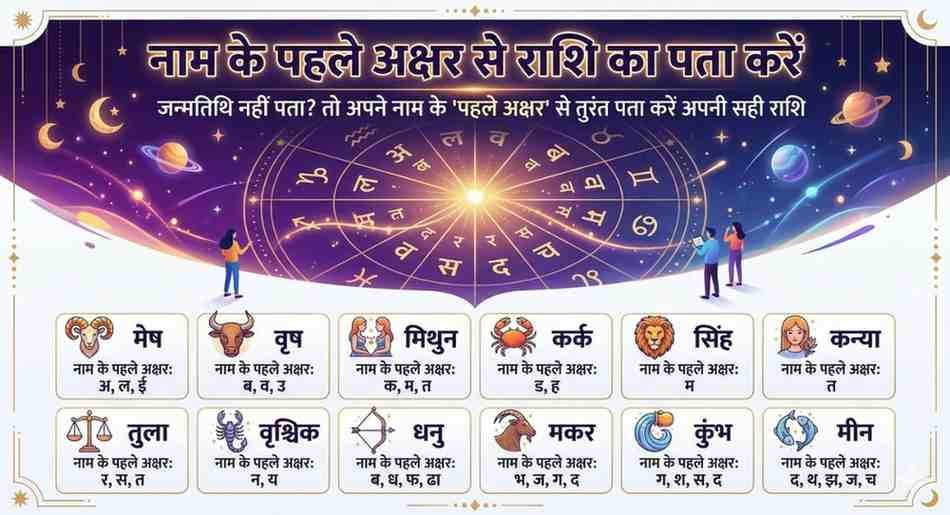 Naam Se Rashi Kaise Jane