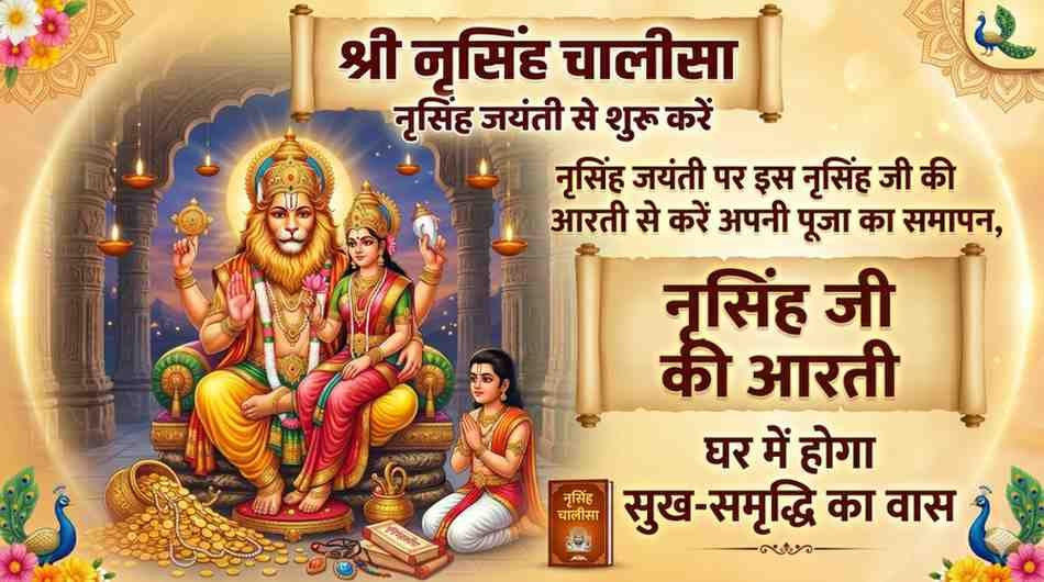 Narasimha Ji Ki Aarti Lyrics in Hindi