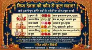 Kis Devta Ko Kon Se Phool Chadhaye