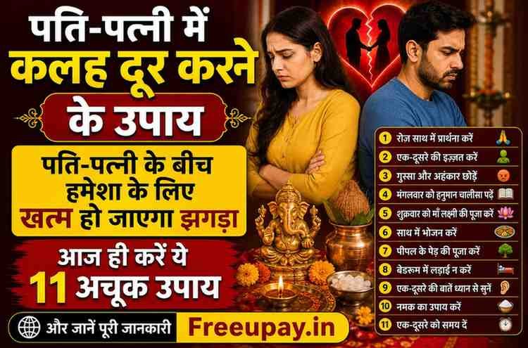 Pati Patni Me Kalah Dur Karne Ke Upay