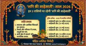 Shani Sade Sati 2026