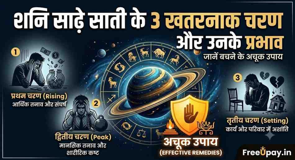 Shani Sade Sati Ke Charan