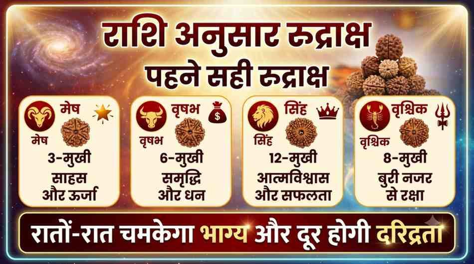 Rashi Anusar Rudraksha