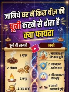 Ghar Me Kis Chiz Ki Dhooni De